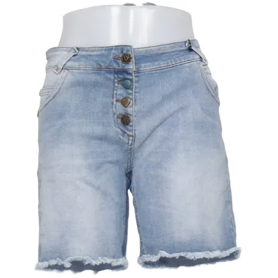 Denim shorts (Blue) from Isla Ibiza Bonita Cotton, Elastane
