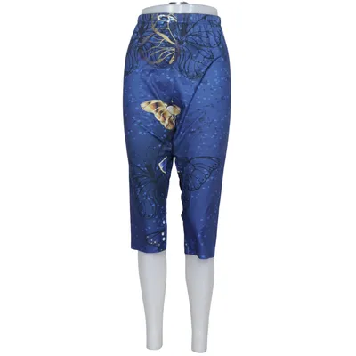 Leggings (Blå, Flerfärgad) från Emery Rose Elastan, Polyester