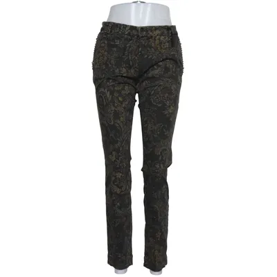 Pantalon (Vert, Multicolore) de Mason's Coton, Élasthane