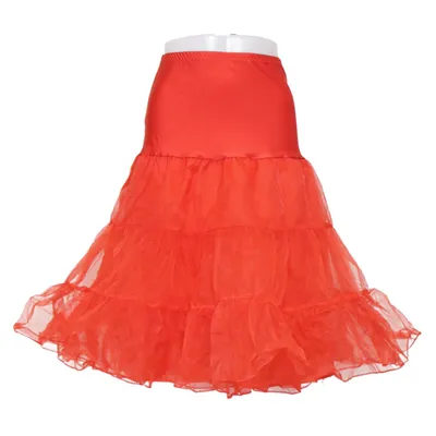 Jupe en tulle (Rouge) de Jetset Trends Élasthane, Polyamide, Polyester