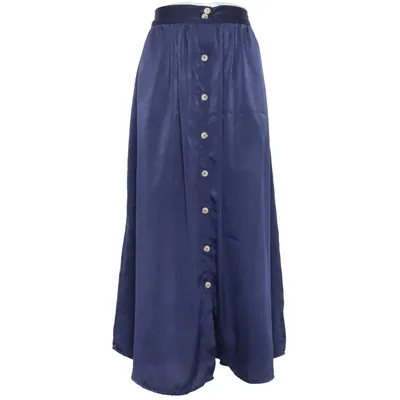 Skirt (Blue) from May Polyester, Viscose