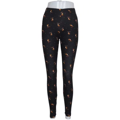 Leggings (Svart, Flerfärgad) från Ladies lounge Elastan, Polyester