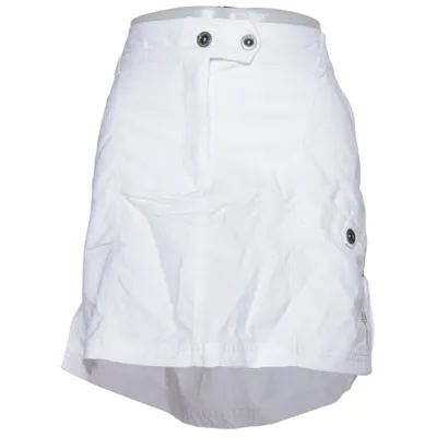 Jupe (Blanc) de Pelle P Polyamide