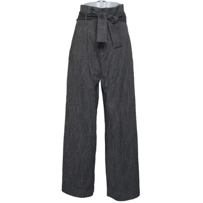 Kostymbyxor (Grå) från InWear Elastan, Polyester
