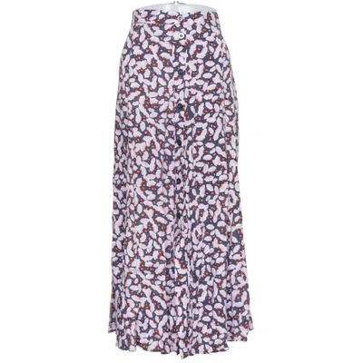 Jupe longue (Bleu, Multicolore) de Anna Glover x H&M Viscose