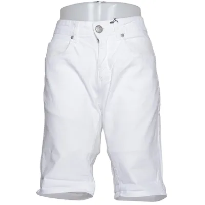 Jeansshorts (Vit) från Zara Jeans Bomull, Elastan