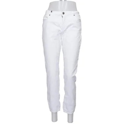 Jeans (Hvid) fra Buffalo David Bitton Bomuld, Elastan