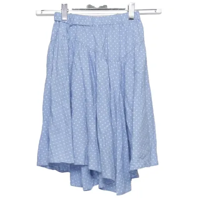 Kjol (Blå, Vit) från Eklöws Nylon, Viskos