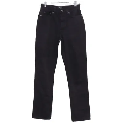 Jeans (Black) from Anine Bing Organic cotton, Recycled polyester