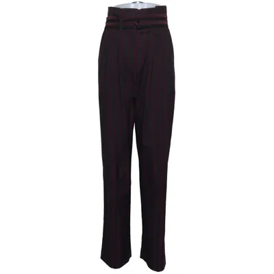 Broek (Zwart, Rood) van By Malene Birger