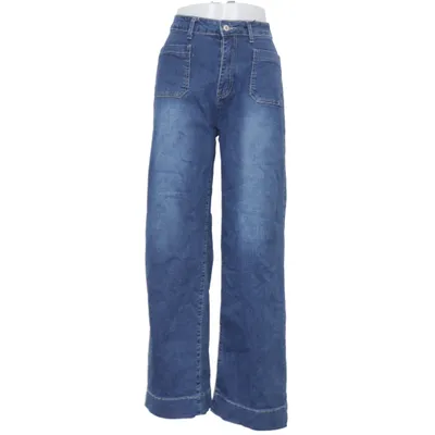 Jeans (Blå) fra Jeans Bomuld, Elastan, Polyester
