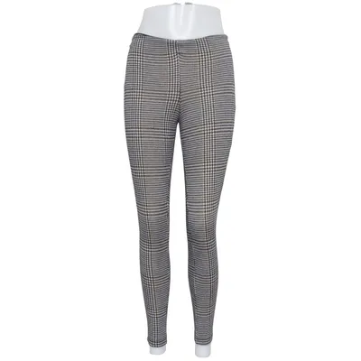 Pants (Black, White) from Mango