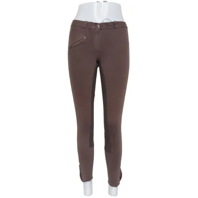 Pantalon d'équitation (Marron) de Loesdau Coton, Élasthane, Polyamide, Polyuréthane