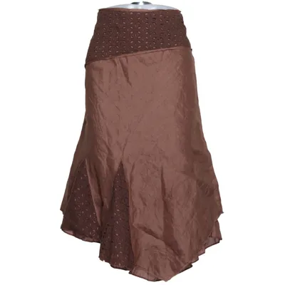 Kjol (Brun) från Watcher Acetat, Bomull