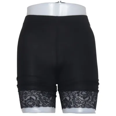 Hotpants (Svart) från Lindex Bomull, Elastan