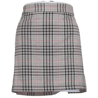 Jupe (Gris, Noir, Rouge) de Empyre Élasthane, Polyester, Viscose