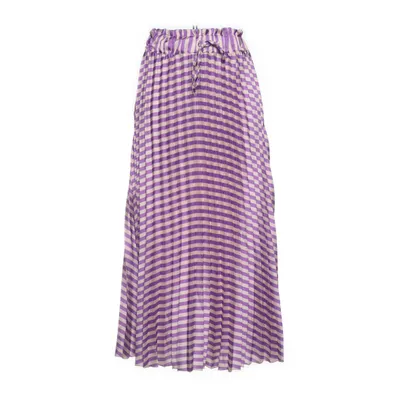 Långkjol (Lila, Beige) från Dani