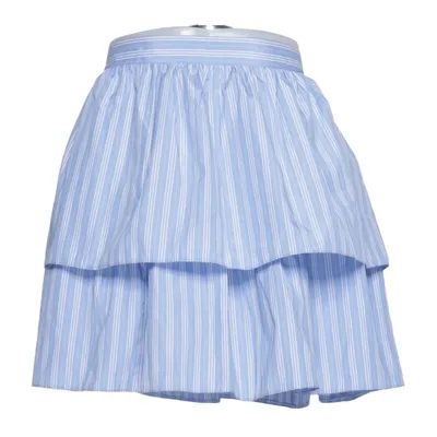 Jupe (Bleu, Blanc) de ASOS Design Coton, Polyester