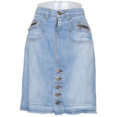 Jeansrock (Blau) von Dcate Baumwolle, Elasthan