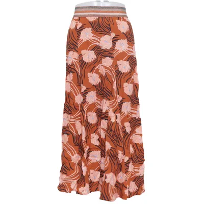 Maxi skirt (Brown, Pink, Multicolored) from Anna Viscose