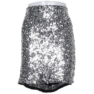 Nederdel (Sort, Sølv) fra H&M+ Polyamid, Polyester