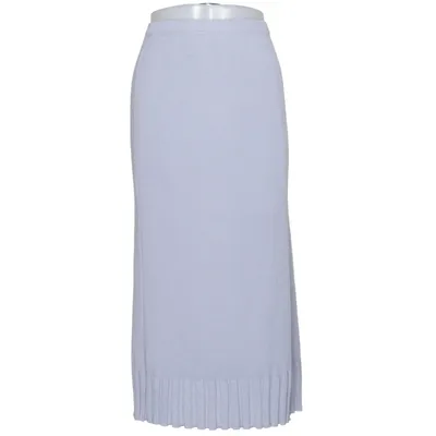 Maxi nederdel (Blå) fra Lucia Polyester, Uld