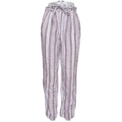 Byxor (Vit, Brun) från Lemlem X H&M Linne, Bomull