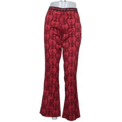 Pants (Red, Black) from CCDK Elastane, Polyester, Viscose
