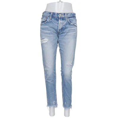 Jeans (Blå) från Moussy Bomull, Skinn