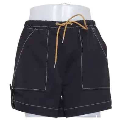 Korte broek (Zwart) van Ganni Elastaan, Polyester