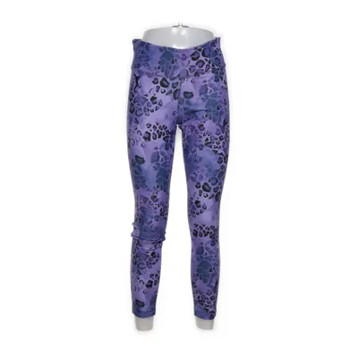 Träningstights (Lila, Flerfärgad) från Reebok Elastan, Återvunnen polyester