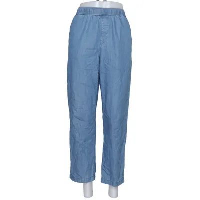 Broek (Blauw) van Uniqlo Katoen, Polyester