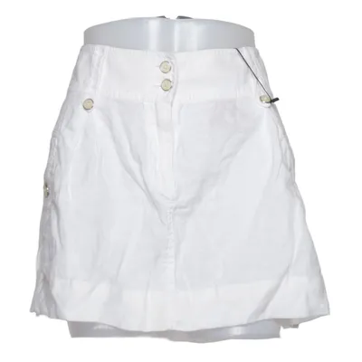 Nederdel (Hvid) fra Massimo Dutti Woman Linned