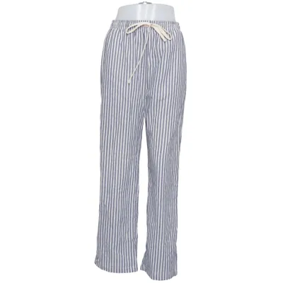 Pajama pants (Blue, White) from Sumwon Cotton, Polyester, Viscose