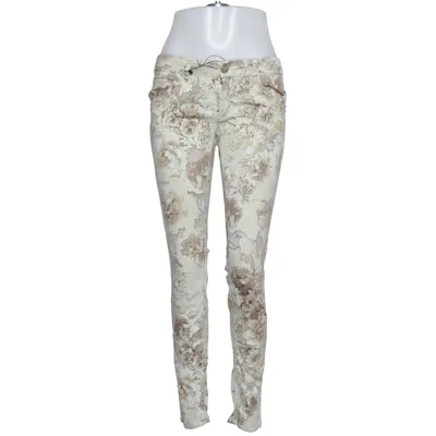 Pants (Beige, Multicolored) from Nine:inthe:morning Cotton, Elastane