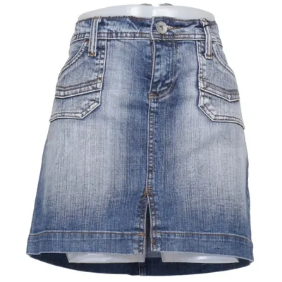 Spijkerrok (Blauw) van Amisu Jeans Katoen, Elastaan