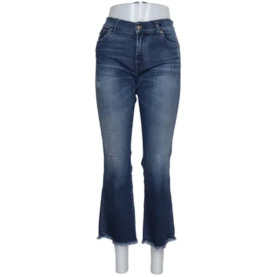 Jeans (Blå) från 7 for All Mankind Bomull, Elastan