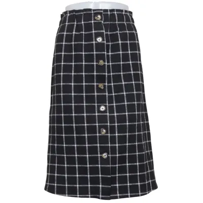 Skirt (Black, White) from Ambar Elastane, Polyester, Viscose