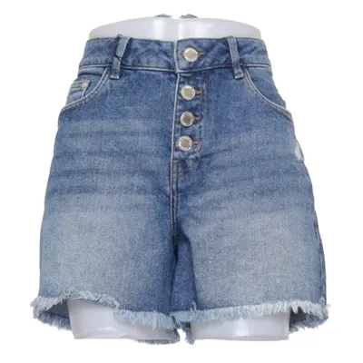 Short en jean (Bleu) de Page One Coton, Élasthane