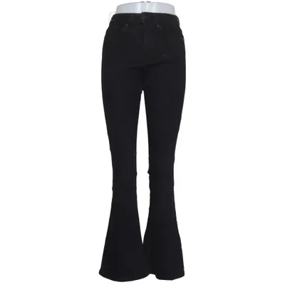 Jeans (Svart) från KappAhl Bomull, Elastan