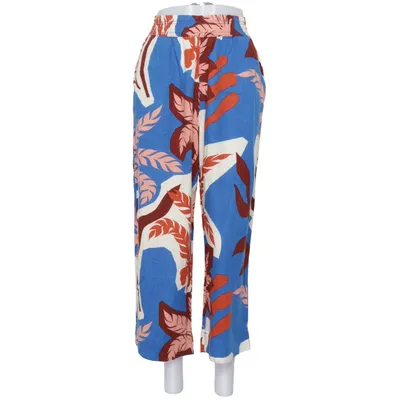 Bukser (Blå, Hvid, Brun, Flerfarvet) fra H&M Bomuld, Linned, Viscose