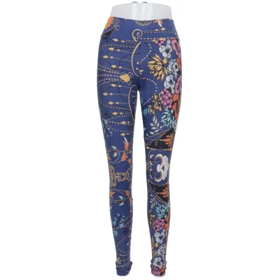 Sports tights (Blue, Multicolored) from Liquido Elastane, Polyamide