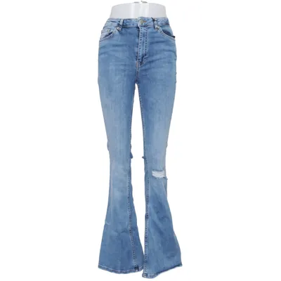 Jean (Bleu) de NA-KD Coton, Élasthane, Polyester