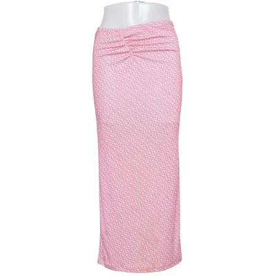 Långkjol (Rosa) från Melissa Bentsen x NA-KD Elastan, Polyester