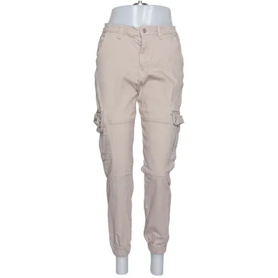 Cargo broek (Beige) van Daysie Katoen, Elastaan, Polyester
