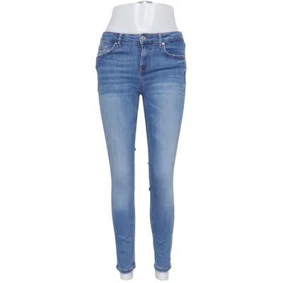 Jeans (Blue) from Zara Woman Premium Collection Cotton, Elastane, Polyester