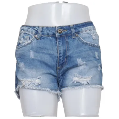 Denim shorts (Miley) van Fabulous by Lager 157 Katoen