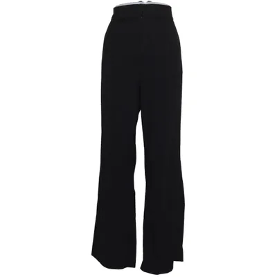 Palazzo pants (Black) from Stradivarius