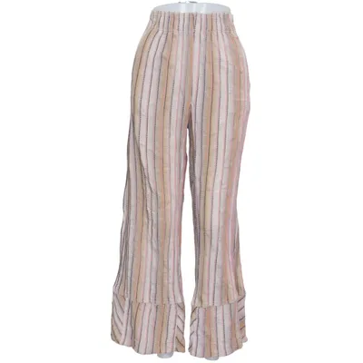 Palazzo pants (Beige, Multicolored) from Free People