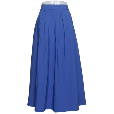 Skirt (Blue) from Shein Curve Elastane, Polyester